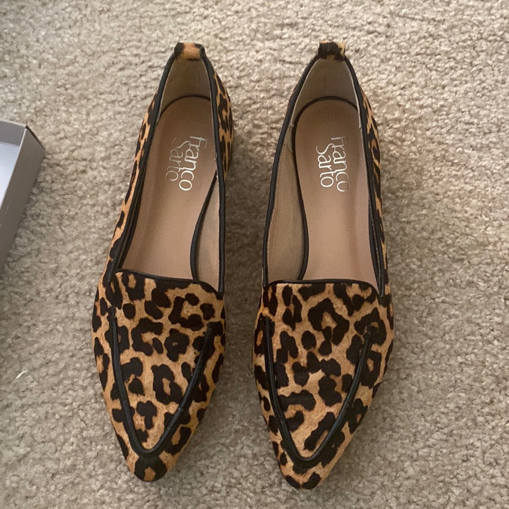 Franco sarto calf hair loafer